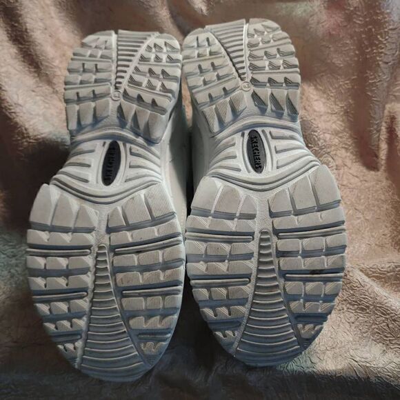 Skechers SN50081EW Men's Energy After Burn Athletic Sneaker White Size 9 - Picture 11 of 12